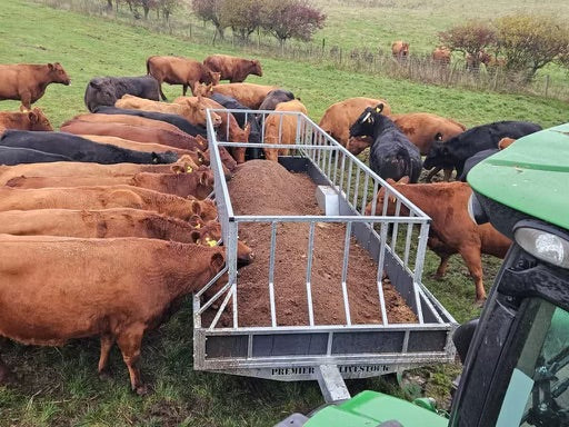 Cattle feed saver trailer   premier