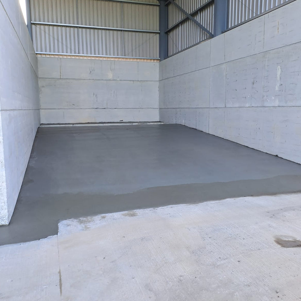 Concrete floor