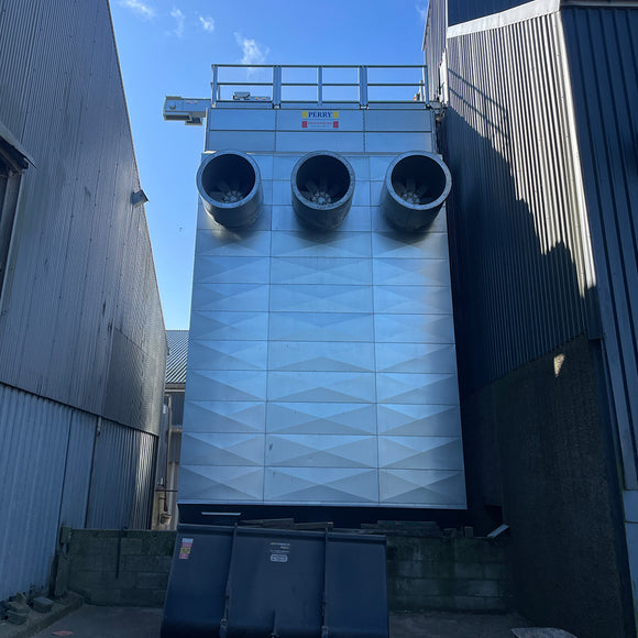 Continuous flow dryer
