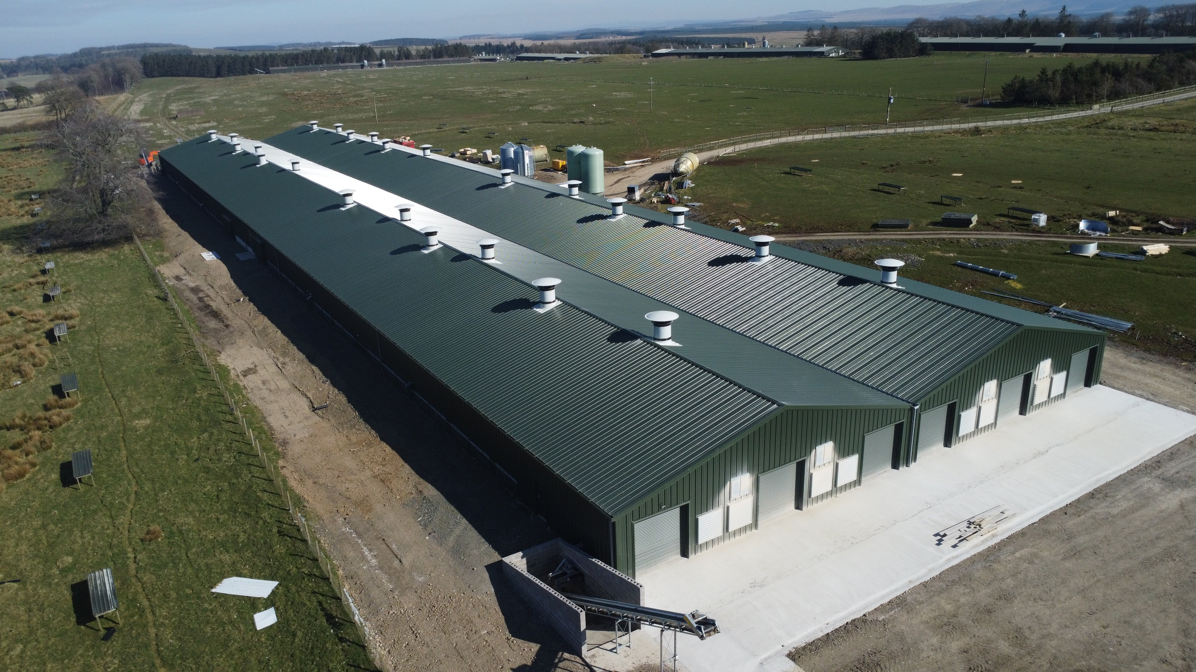 Poultry sheds