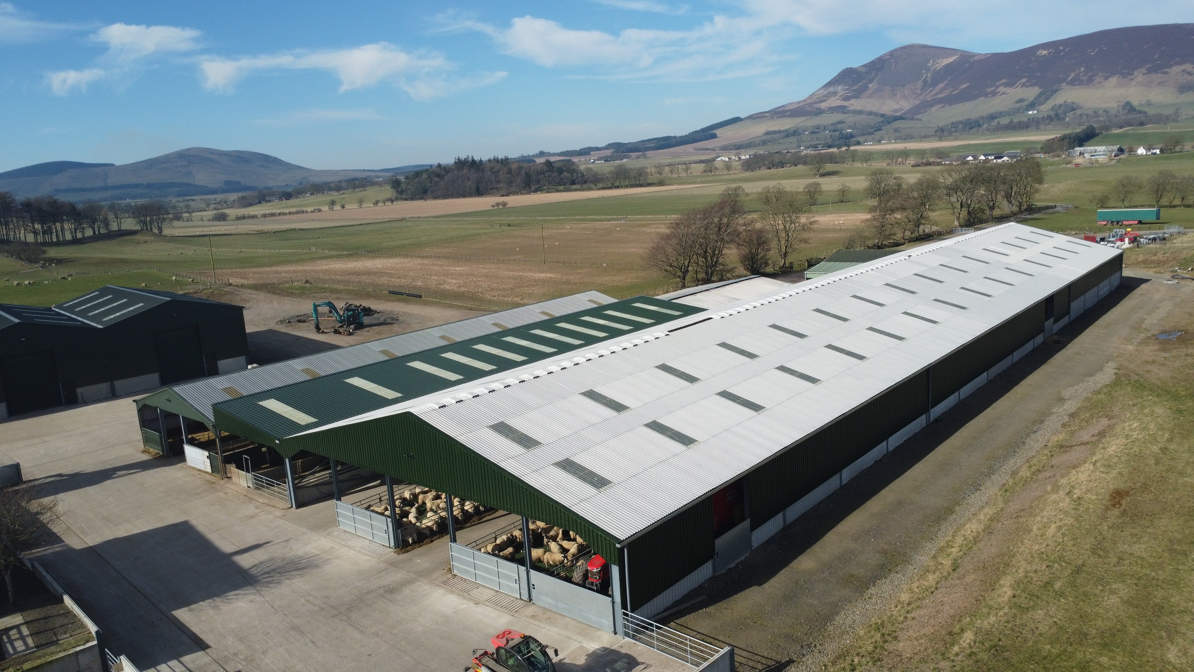 Overburns sheep shed