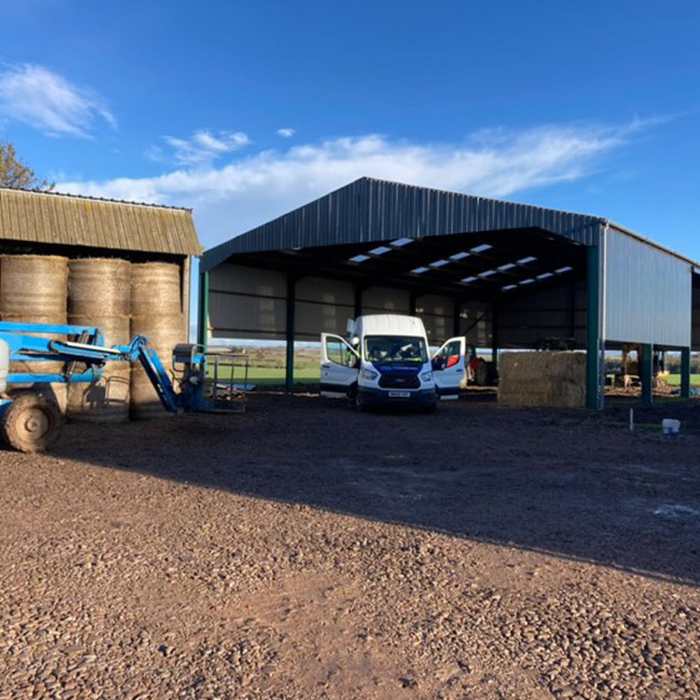 Straw shed1