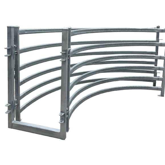 Working sheep curve panels